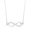 Thumbnail Image 1 of Sterling Silver Cubic Zirconia Infinity Pendant