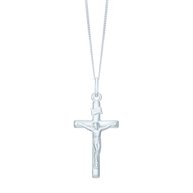 Sterling Silver Crucifix Pendant