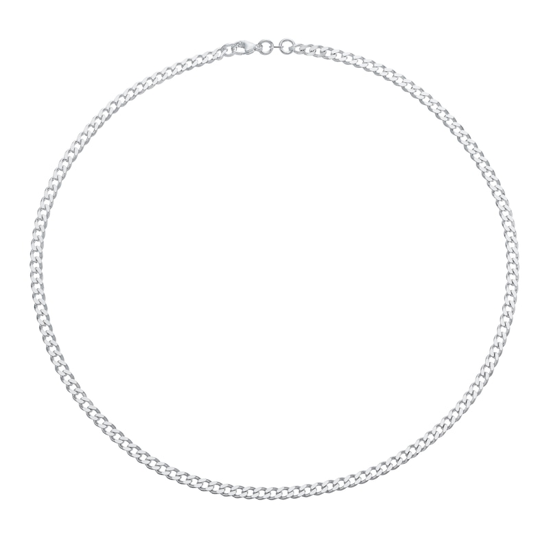 Sterling Silver 20 Inch 4mm Curb Chain