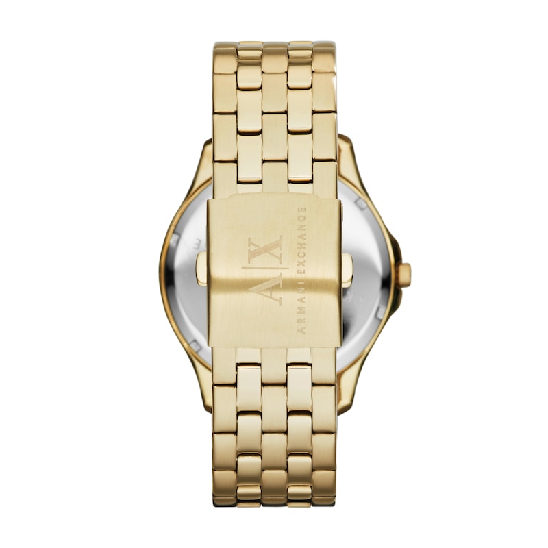 Main Image 3 of Armani Exchange Men's Black Dial Gold-Plated Bracelet Watch