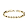 Thumbnail Image 0 of Armani Exchange Men's Gold Tone Belcher Bracelet