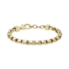 Thumbnail Image 1 of Armani Exchange Men's Gold Tone Belcher Bracelet