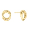Thumbnail Image 1 of 9ct Yellow Gold Open Knot Stud Earrings