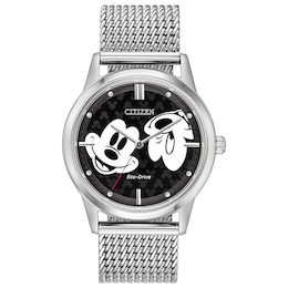 Citizen Disney Mickey Mouse Stainless Steel Bracelet Watch