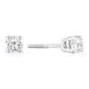 Thumbnail Image 1 of 9ct White Gold 0.33ct Diamond Solitaire Stud Earrings