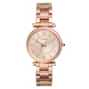 Thumbnail Image 1 of Fossil Ladies' Rose Gold Tone Bracelet Watch