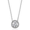 Thumbnail Image 0 of Radley London Sterling Silver Cubic Zirconia Coin Necklace