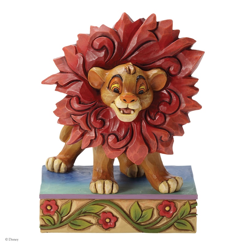 Disney Traditions Just Can't Wait To Be King Simba Figurine