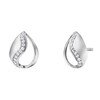 Thumbnail Image 0 of Angel Whisperer Sterling Silver Tear of Heaven Stud Earrings