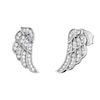 Thumbnail Image 1 of Angel Whisperer Cubic Zirconia Angel Wing Stud Earrings