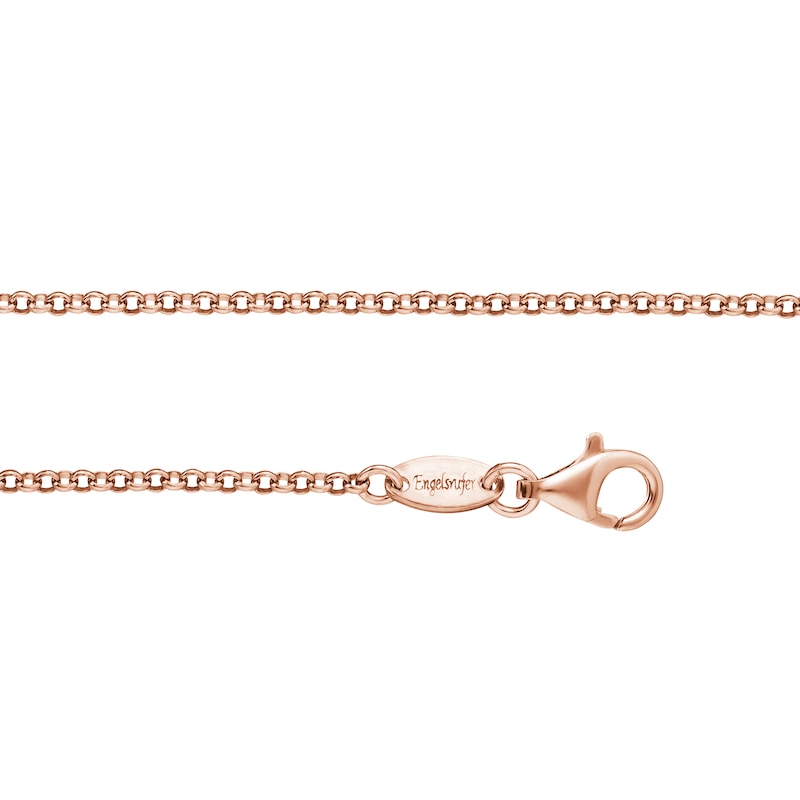 Angel Whisperer Rose Gold 27.5 Inch Pea Chain