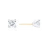 Thumbnail Image 1 of The Forever Diamond 18ct Yellow Gold 0.66ct Diamond Stud Earrings