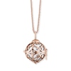Thumbnail Image 0 of Angel Whisperer Extra Small Rose Gold White Chime Necklace