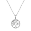 Thumbnail Image 1 of Angel Whisperer Tree Design Sterling Silver Necklace