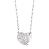 Thumbnail Image 0 of Angel Whisperer Sterling Silver Heart Wing Necklace