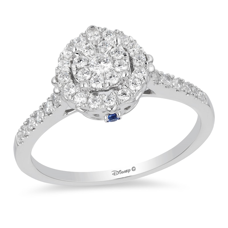 Enchanted Disney Fine Jewellery 0.40ct Diamond Cinderella Ring