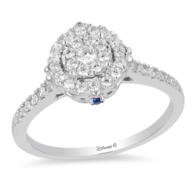 Main Image 1 of Enchanted Disney Fine Jewellery 0.40ct Diamond Cinderella Ring