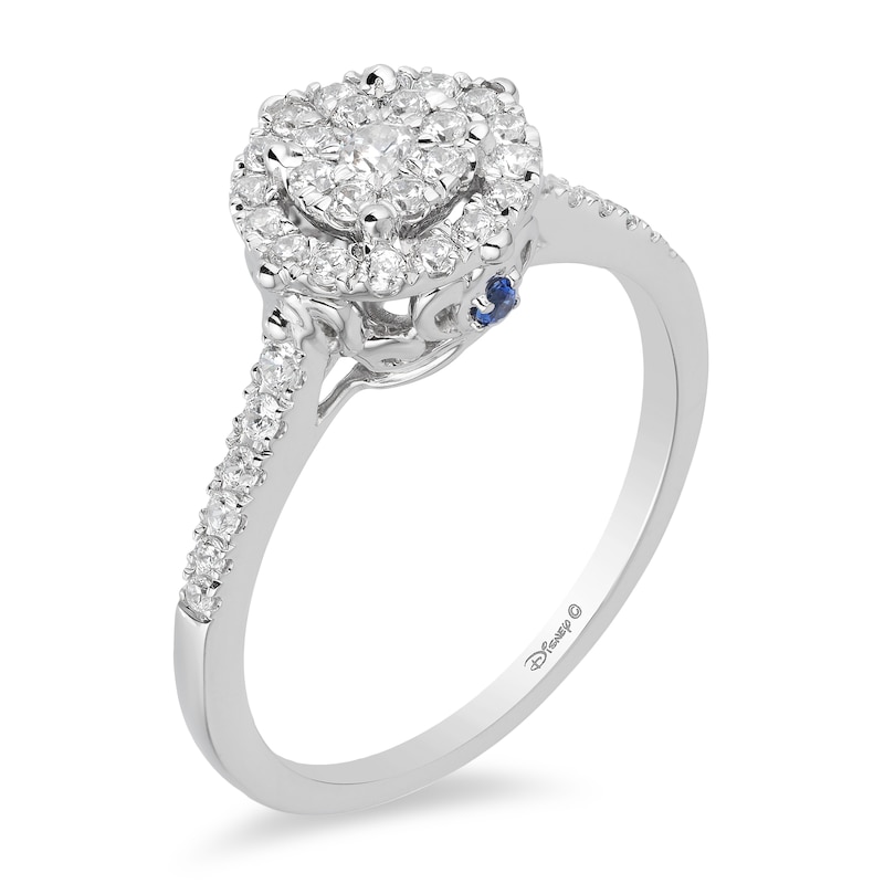 Main Image 2 of Enchanted Disney Fine Jewellery 0.40ct Diamond Cinderella Ring