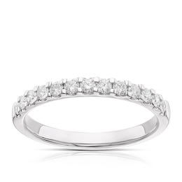 9ct White Gold 0.33ct Diamond Eternity Ring