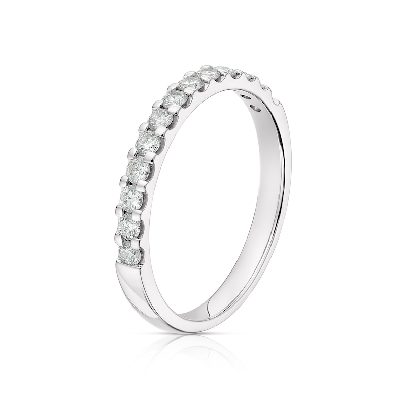Main Image 2 of 9ct White Gold 0.33ct Diamond Eternity Ring