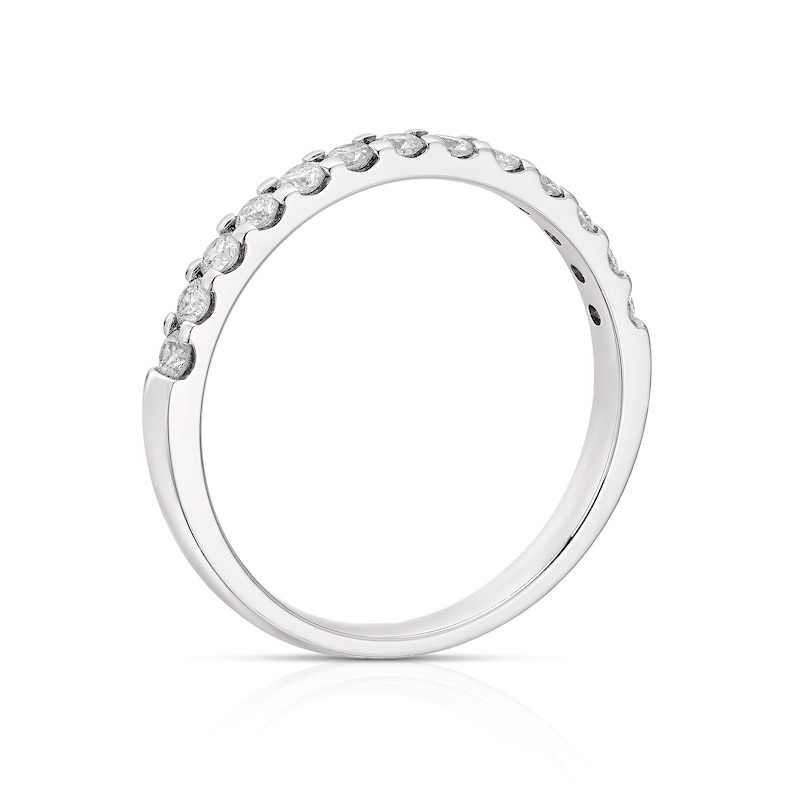 Main Image 3 of 9ct White Gold 0.33ct Diamond Eternity Ring