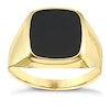 Thumbnail Image 1 of 9ct Yellow Gold Men's Onyx Signet Ring