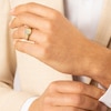 Thumbnail Image 2 of 9ct Yellow Gold Diamond Cushion Signet Ring
