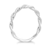 Thumbnail Image 2 of 9ct White Gold Diamond Twisted Eternity Ring