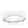 Thumbnail Image 1 of 18ct White Gold 4mm Extra Heavy Court Ring