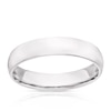 Thumbnail Image 1 of 18ct White Gold 5mm Extra Heavy Court Ring