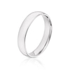 Thumbnail Image 2 of 18ct White Gold 5mm Extra Heavy Court Ring
