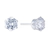 Thumbnail Image 0 of Sterling Silver Cubic Zirconia 7mm Stud Earrings