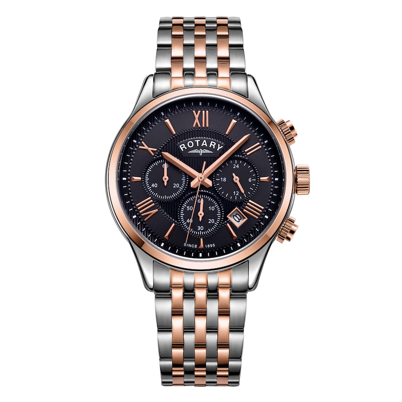 Main Image 1 of Rotary Men's Two Tone Steel Bracelet Chronograph Watch