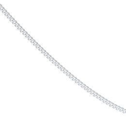 Sterling Silver 24" 2mm Dainty Curb Chain
