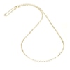 Thumbnail Image 2 of 9ct Yellow Gold 18&quot; Dainty Belcher Chain