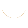 Thumbnail Image 3 of 9ct Yellow Gold 18 Inch Dainty Belcher Chain