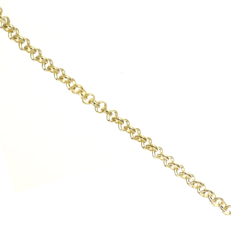 Main Image 1 of 9ct Yellow Gold 20" Dainty Belcher Chain