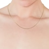 Thumbnail Image 1 of 9ct Yellow Gold 24 Inch Dainty Belcher Chain