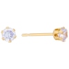 Thumbnail Image 0 of 9ct Yellow Gold Cubic Zirconia 3mm Stud Earrings