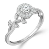 Thumbnail Image 2 of Emmy London 9ct White Gold 0.33ct Total Diamond Ring