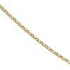 Thumbnail Image 2 of 9ct Yellow Gold 18" Dainty Belcher Chain