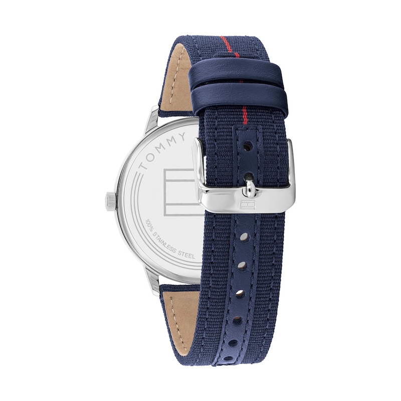 Tommy Hilfiger Henrix Men's Navy Fabric Strap Watch