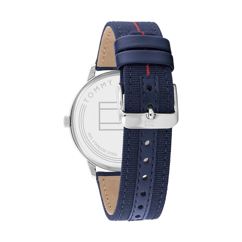 Main Image 3 of Tommy Hilfiger Henrix Men's Navy Fabric Strap Watch