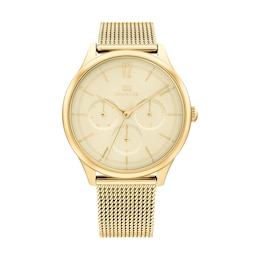 Tommy Hilfiger Layla Ladies' Gold Tone IP Bracelet Watch