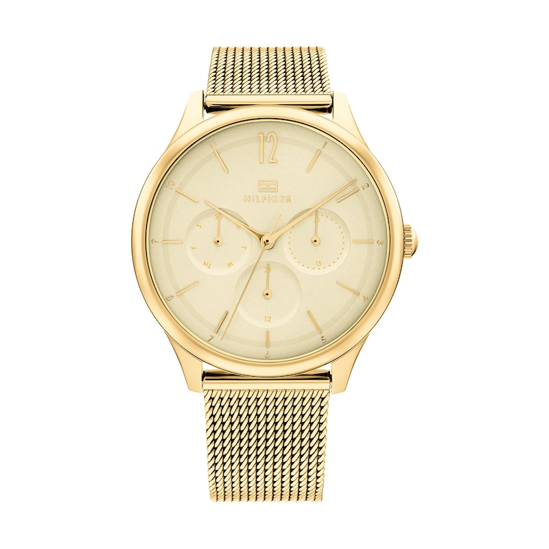 Main Image 1 of Tommy Hilfiger Layla Ladies' Gold Tone IP Bracelet Watch