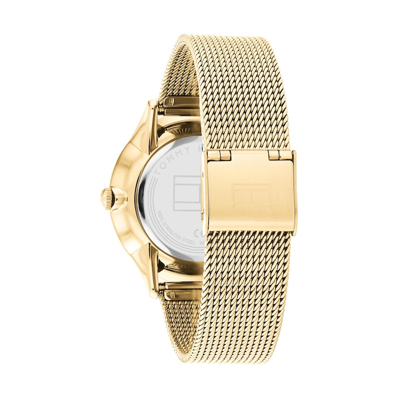 Main Image 3 of Tommy Hilfiger Layla Ladies' Gold Tone IP Bracelet Watch
