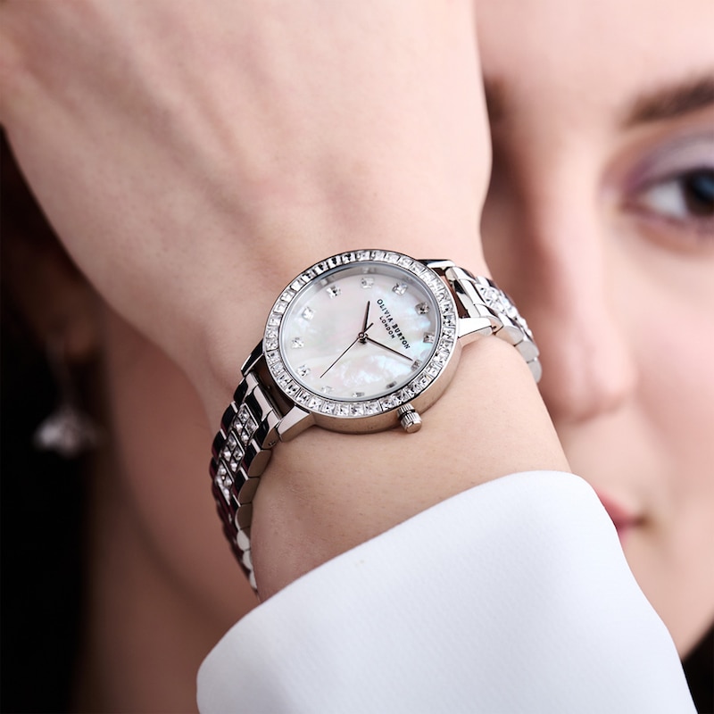 Main Image 3 of Olivia Burton Treasure Stainless Steel Bracelet Watch
