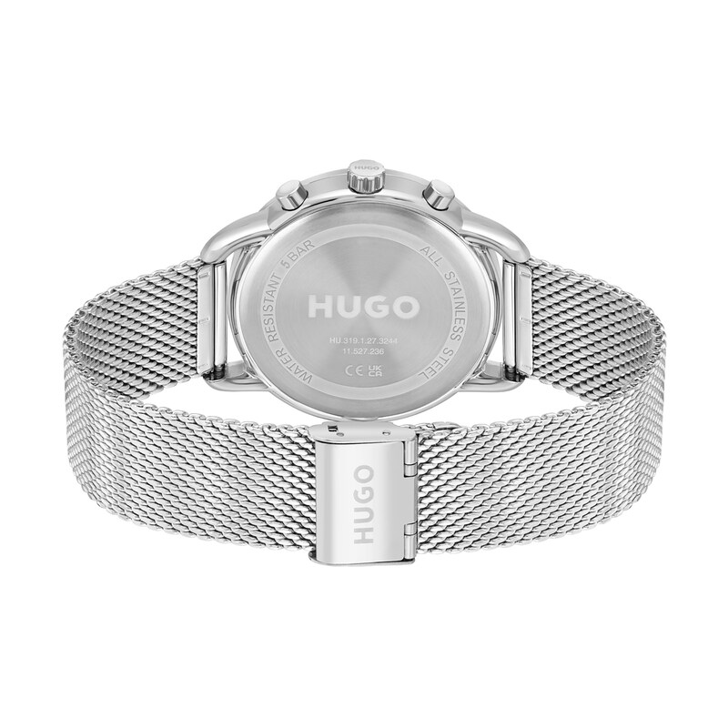 HUGO #ADVISE Men's Stainless Steel Bracelet Watch