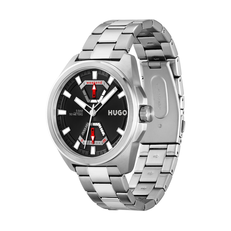 Main Image 2 of HUGO #EXPOSE Men's Stainless Steel Bracelet Watch