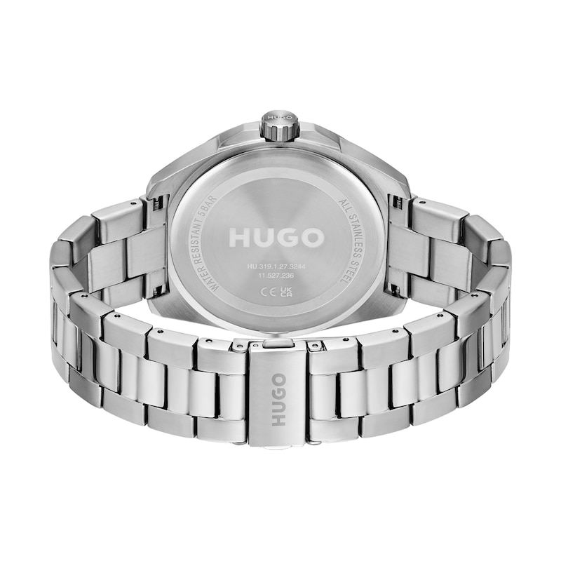 HUGO #EXPOSE Men's Stainless Steel Bracelet Watch